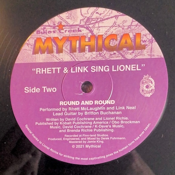 Rhett And Link Sing Lionel Richie Vinyl - Picture 5 of 6